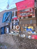 pallet of misc tools