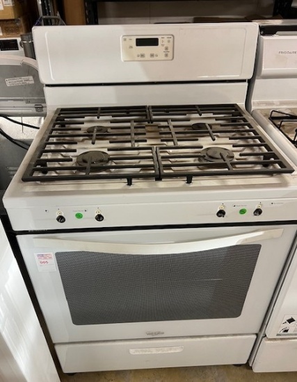 Gas Stove Model WFG320MOBW