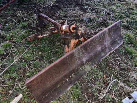 angle scrape blade 3 point