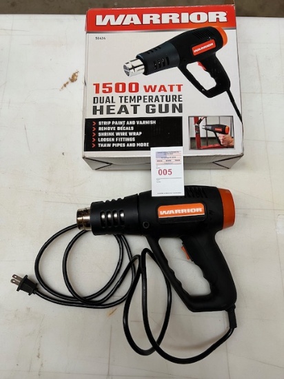 Warrior Heat Gun - 1500 watt
