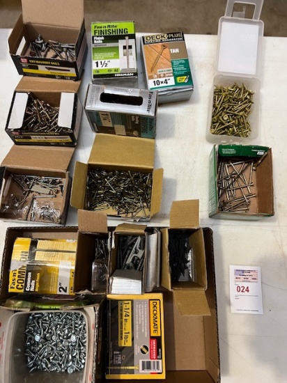 Misc lot of nail - Common, Deck, Finishing and more
