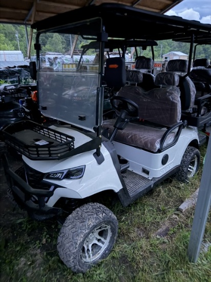 Golf Cart - White - New