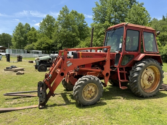 1996 Belarus Tractor 4x4 - Cab with heat
