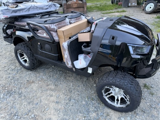 Golf Cart - Black - Brand New