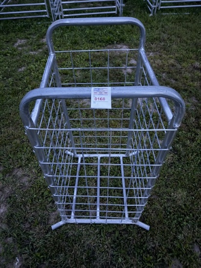 Square Bale Feeder - galvanized steel