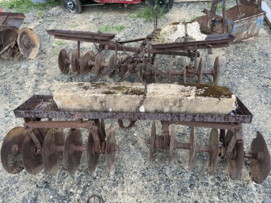 Drag disk harrow