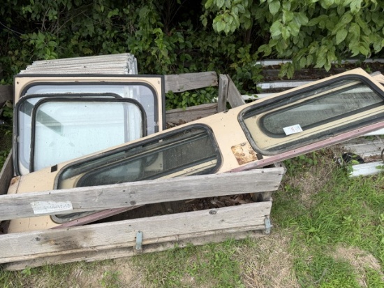 bus windows and doors
