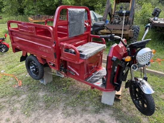 Electric Tricycle ET13 - Brand New - Color Red
