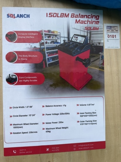 Tire Balancing Machine - SD LANCH - Brand New in Box
