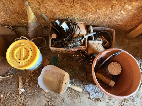 Feed Scoop, Broom and mIsc