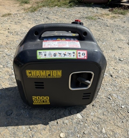 Champion Generator - Gas - 2000 watts