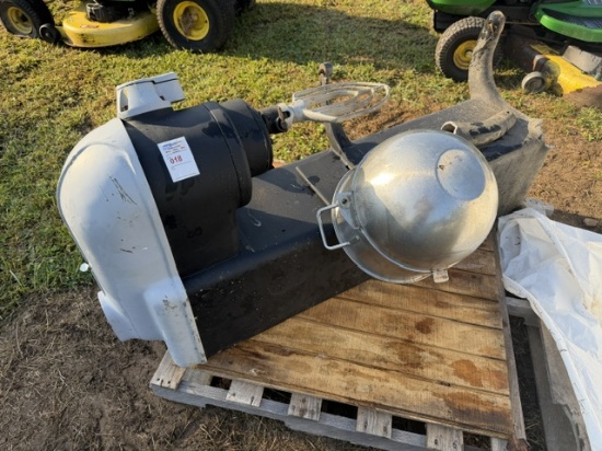 G.S. BLAKESLEE and Co. commercial mixer half pedestal broke on support leg can be repaired