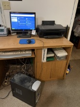 Emachines monitor, tower, keyboard, epson printer and mouse