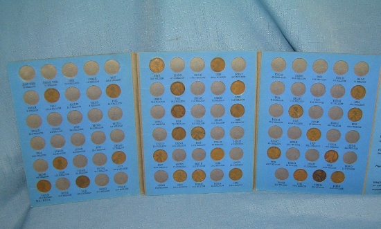 Group of Lincoln wheat back pennies