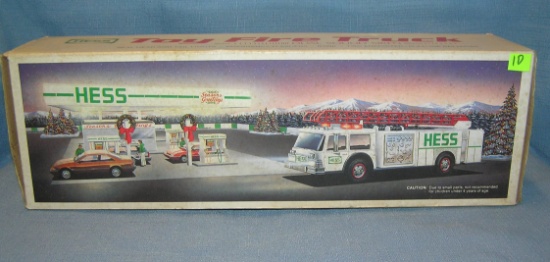 HESS toy fire truck