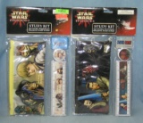 Pair of Star Wars study school kits