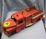 Early Structo fire department pumper truck