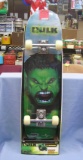 Vintage Incredible Hulk skate board