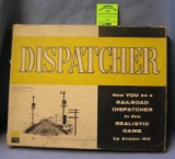 Vintage Dispatcher rail road game circa 1958