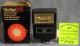 Vivitar 125 electronic flash in original box