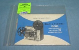 Bell & Howell projector booklets & emphemera