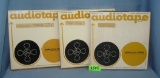 Group of 3 professional quality audio tapes