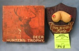 Vintage erotica deer hunter’s trophy