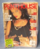 Collection of vintage Penthouse magazines