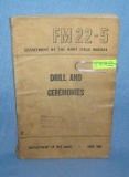 Drills and Ceremonies Dept. of the Army field manuel