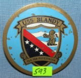 WWII USS Blandy military paperweight
