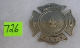 Middle Village NY chemical fire dept badge