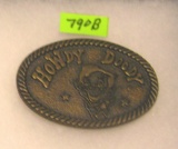Vintage Howdy Doody brass belt buckle