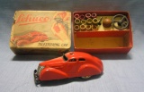Early Schuco made in Germany wind-up car set
