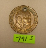 Amelia Earhart com. bronze medallion