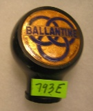 Early Ballentine beer Bakelite beer tap handle