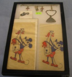 Group of early Walt Disney collectibles