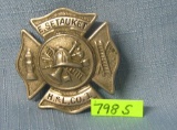 Setauket NY hook and ladder Co. #1 fire badge