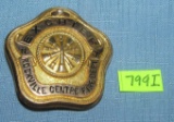 Early golf filled diamond encrusted ex-fire chief's badge