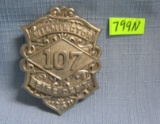 Antique Wilmington fire dept badge