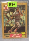 Vintage Wally Joyner rookie baseball card