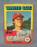 Vintage Jim Kaat baseball card
