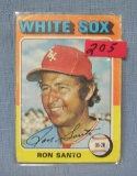 Vintage Ron Santo baseball card