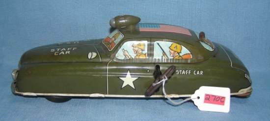 Early Marx all tin military staff car