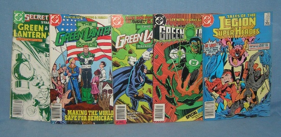 Group of 5 vintage DC comic books