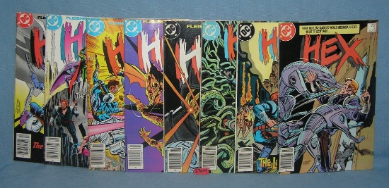 Group of 8 vintage DC comic books