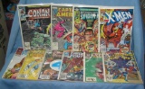 Group of vintage Marvel comic books