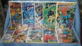 Group of vintage DC comic books