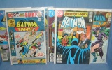 Group of early Batman comic books