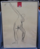 Original semi nude artwork