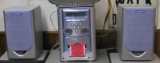 AIWA CD, cassette & radio w/ dual speakers